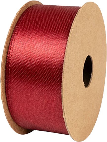 ΚΟΡΔΕΛΑ ΣΥΣΚΕΥΑΣΙΑΣ 25mm.*4m.SATIN ΚΟΚΚΙΝΗ
