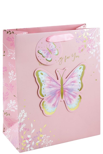 ΤΣΑΝΤΑ ΔΩΡΟΥ 26,5*33*14cm.BUTTERFLY
