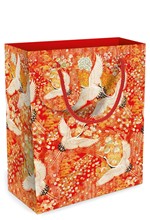 ΤΣΑΝΤΑ ΔΩΡΟΥ MUSEUMS & GALLERIES 23*18*10cm.KIMONO CRANES