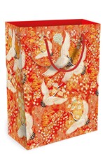 ΤΣΑΝΤΑ ΔΩΡΟΥ MUSEUMS & GALLERIES 31,5*23*13,5cm.KIMONO CRANES