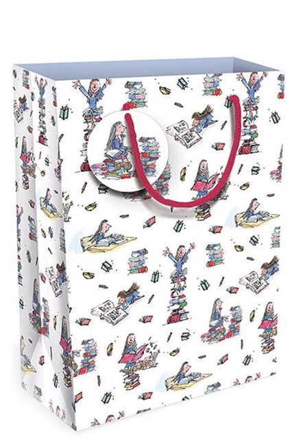 ΤΣΑΝΤΑ ΔΩΡΟΥ MUSEUMS & GALLERIES 31,5*23*13,5cm.MATILDA ROALD DAHL