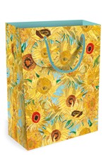 ΤΣΑΝΤΑ ΔΩΡΟΥ MUSEUMS & GALLERIES 31,5*23*13,5cm.VINCENT VAN GOGH VASE WITH TWELVE SUNFLOWERS
