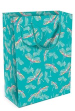 ΤΣΑΝΤΑ ΔΩΡΟΥ MUSEUMS & GALLERIES 31,5*23*13,5cm.DRAGONFLIES AQUA