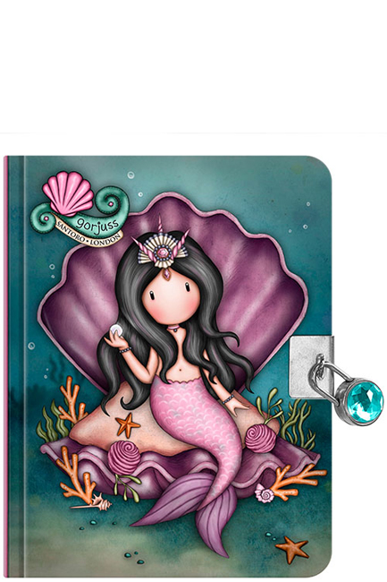 ΛΕΥΚΩΜΑ ΜΕ ΚΛΕΙΔΙ 13*18ΕΚ.GORJUSS 1292GJ03 MAKING WAVES THE WORLD IS YOUR OYSTER