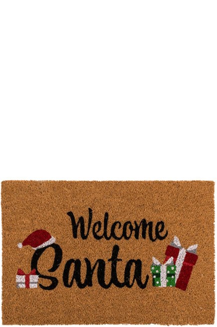 ΧΑΛΙ ΕΙΣΟΔΟΥ XMAS OUT OF THE BLUE 60*40εκ.WELCOME SANTA