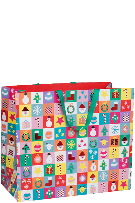 ΤΣΑΝΤΑ ΔΩΡΟΥ XMAS 45*22*38cm.DIMITRI ROSE