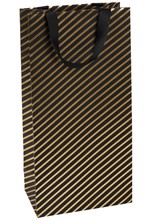 ΤΣΑΝΤΑ ΔΩΡΟΥ XMAS ΜΠΟΥΚΑΛΙΩΝ 18*36*10,5cm.STRYGE BLACK-GOLD