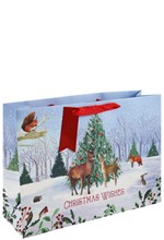 ΤΣΑΝΤΑ ΔΩΡΟΥ XMAS 44*33*13cm.ΤΟΠΙΟ ΣΤΟ ΔΑΣΟΣ