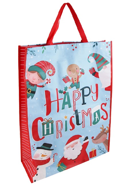 ΤΣΑΝΤΑ ΔΩΡΟΥ XMAS ΕΠΑΝΑΧΡΗΣΙΜΟΠΟΙΟΥΜΕΝΗ 50*73*18cm.BLUE JOY