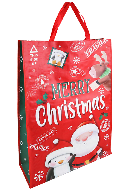 ΤΣΑΝΤΑ ΔΩΡΟΥ XMAS ΕΠΑΝΑΧΡΗΣΙΜΟΠΟΙΟΥΜΕΝΗ 50*73*18cm.RED POST