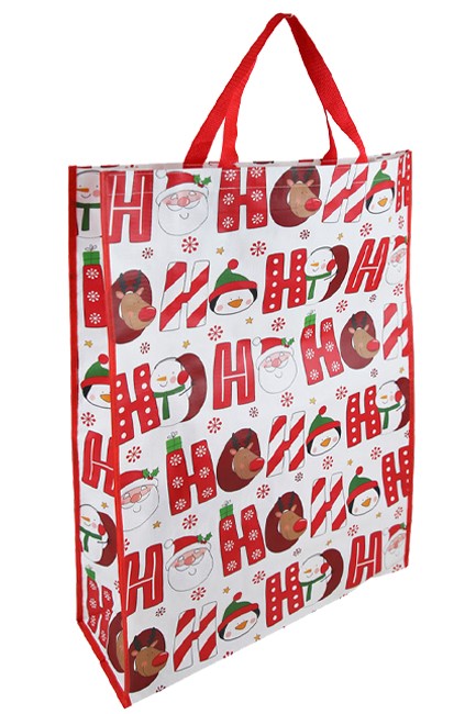 ΤΣΑΝΤΑ ΔΩΡΟΥ XMAS ΕΠΑΝΑΧΡΗΣΙΜΟΠΟΙΟΥΜΕΝΗ 50*73*18cm.HO HO HO