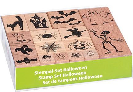 ΣΦΡΑΓΙΔΑ HALLOWEEN HEYDA ΞΥΛΙΝΗ ΣΕΤ 16 ΤΕΜ.