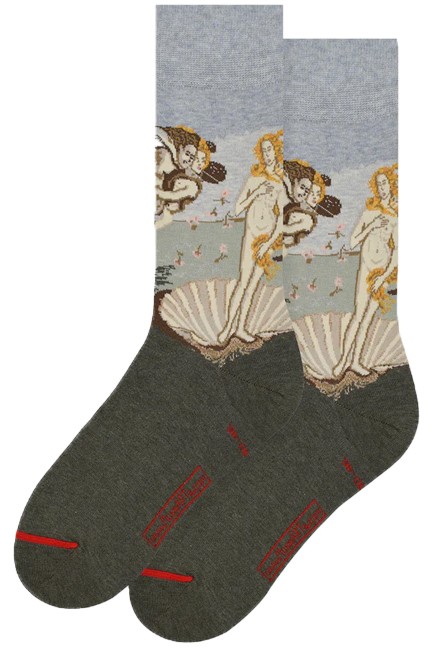 ΚΑΛΤΣΕΣ MUSEARTA SANDRO BOTTICELLI BIRTH OF VENUS SB-BV-01 GREY