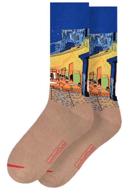 ΚΑΛΤΣΕΣ MUSEARTA VINCENT VAN GOGH TERRACE OF A CAFE AT NIGHT VG-TN-06 BLUE