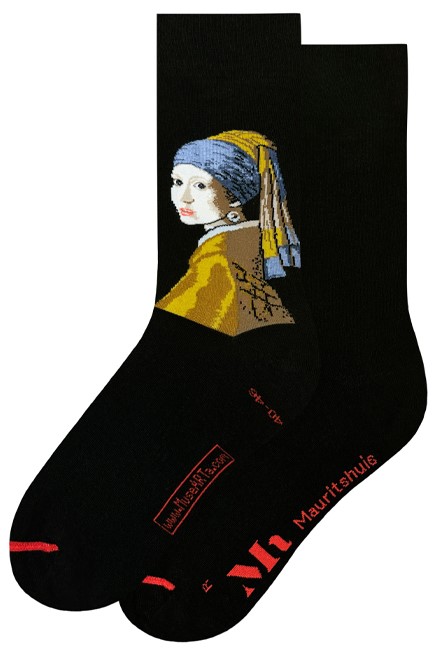 ΚΑΛΤΣΕΣ MUSEARTA JAN VERMEER GIRL WITH A PEARL EARRING JV-GEL-06 BLACK