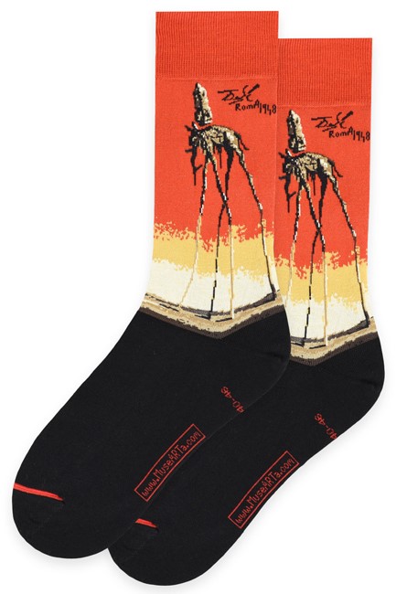 ΚΑΛΤΣΕΣ MUSEARTA SALVADOR DALI THE ELEPHANTS SD-EL-01 ORANGE
