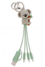 ΚΑΛΩΔΙΟ ΦΟΡΤΙΣΗΣ ΜΠΡΕΛΟΚ LEGAMI USB 3σε1 TYPE C-MICRO USB+LIGHTNING UCC0011 COALA