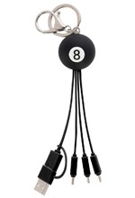 ΚΑΛΩΔΙΟ ΦΟΡΤΙΣΗΣ ΜΠΡΕΛΟΚ LEGAMI USB 3σε1 TYPE C-MICRO USB+LIGHTNING UCC0012 8 BALL