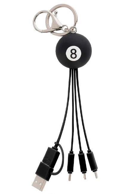 ΚΑΛΩΔΙΟ ΦΟΡΤΙΣΗΣ ΜΠΡΕΛΟΚ LEGAMI USB 3σε1 TYPE C-MICRO USB+LIGHTNING UCC0012 8 BALL