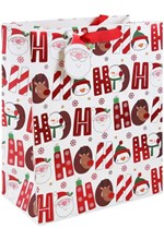 ΤΣΑΝΤΑ ΔΩΡΟΥ XMAS 27*33*14cm.ΚΡΑΦΤ ΗΟΗΟΗΟ