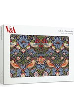 ΣΟΥΠΛΑ 29*21 εκ.V&A ΣΕΤ 4 ΤΕΜ.WILLIAM MORRIS-STRAWBERRY THIEF