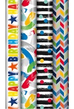 ΧΑΡΤΙ ΠΕΡΙΤΥΛΙΓΜΑΤΟΣ 300*70cm.BIRTHDAY