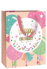 ΤΣΑΝΤΑ ΔΩΡΟΥ 23*13*30cm.PARTYBALLONS BEIGE
