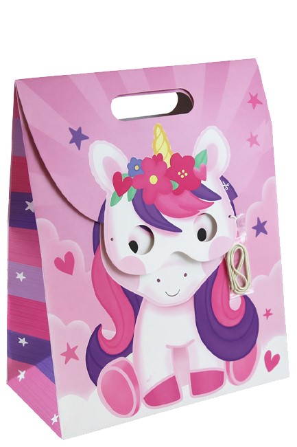 ΤΣΑΝΤΑ ΔΩΡΟΥ 26,5*33*14cm.+ ΜΑΣΚΑ UNICORN