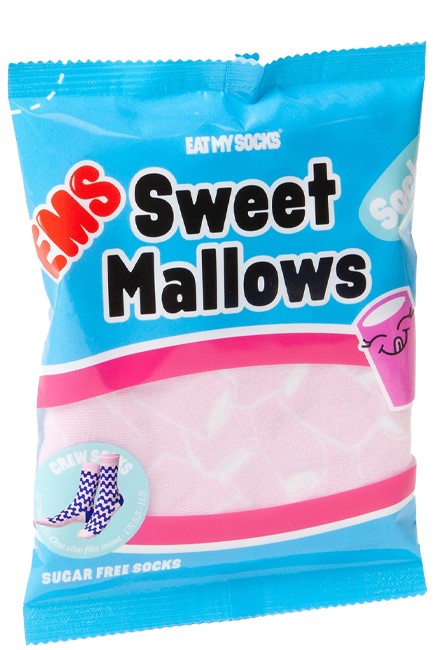 ΚΑΛΤΣΕΣ EAT MY SOCKS SWEET MALLOWS