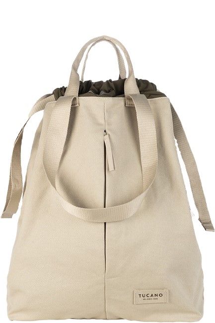 ΤΣΑΝΤΑ ΩΜΟΥ TUCANO BCASH-V-IY CARRY VERTICAL SHOPPER IVORY