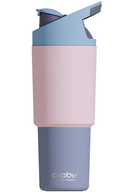 ΠΑΓΟΥΡΙ ΑΝΟΞΕΙΔΩΤΟ ΑΤΣΑΛΙ ΘΕΡΜΟΣ ASOBU 1000ml COSMIC PASTEL PINK