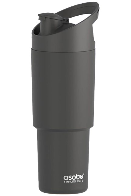 ΠΑΓΟΥΡΙ ΑΝΟΞΕΙΔΩΤΟ ΑΤΣΑΛΙ ΘΕΡΜΟΣ ASOBU 1000ml COSMIC BLACK