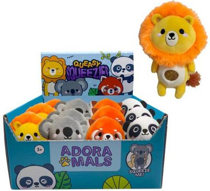 ANTISTRESS PUCKATOR SQUEEZIES ADORAMALS ZOO