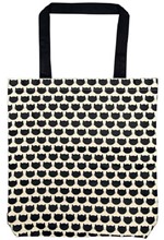 ΤΣΑΝΤΑ ΚΑΜΒΑΣ MOSES CAT LOGO M27445