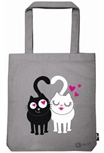 ΤΣΑΝΤΑ ΚΑΜΒΑΣ MOSES ED THE CAT IN LOVE M27485