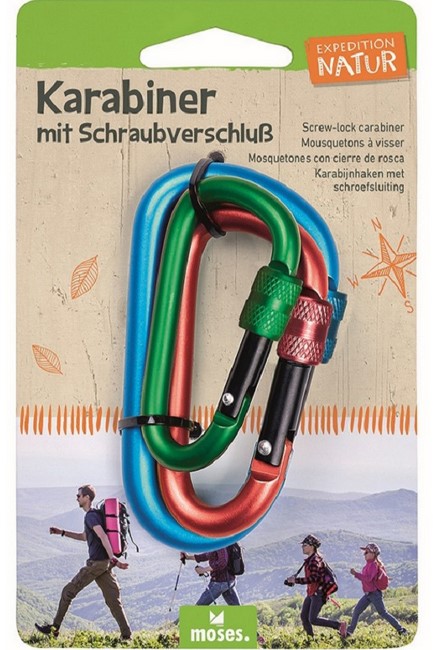 ΚΡΙΚΟΙ ΟΡΕΙΒΑΣΙΑΣ ΣΕΤ 3 ΤΕΜ.KARABINER MOSES EXPEDITION NATURE M9825