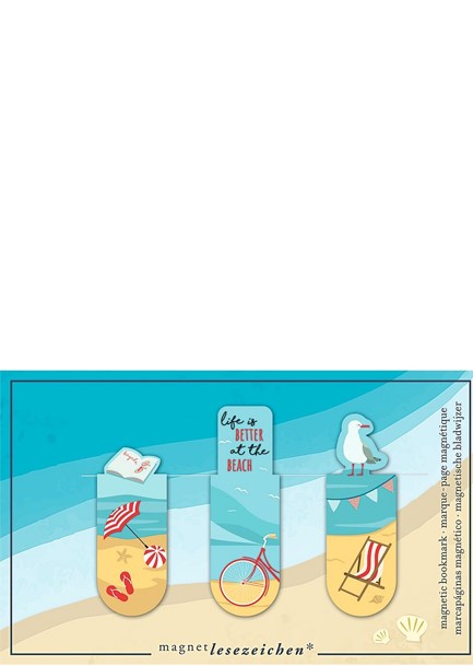 ΣΕΛΙΔΟΔΕΙΚΤΗΣ MOSES ΜΑΓΝΗΤΙΚΟΣ  ΣΕΤ 3ΤΕΜ.BEACH M31166