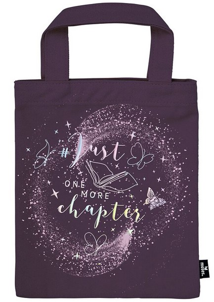 ΤΣΑΝΤΑ ΚΑΜΒΑΣ MOSES ΜΙΚΡΗ JUST ONE MORE CHAPTER M83518