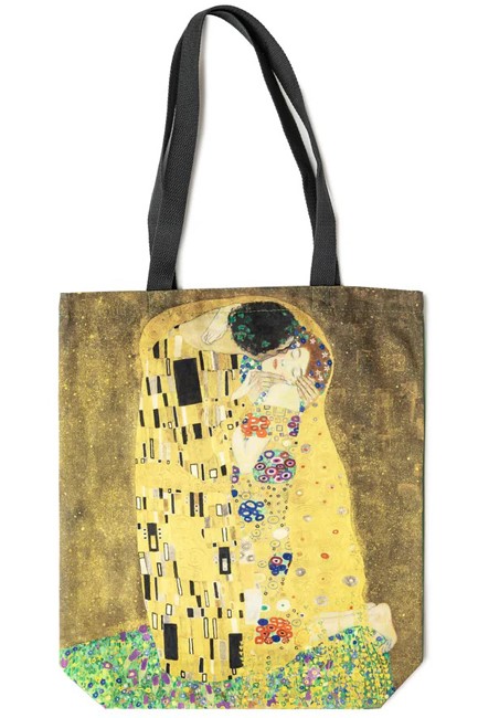 ΤΣΑΝΤΑ ΚΑΜΒΑΣ TODAY IS ART DAY 34*45 εκ.GUSTAV KLIMT-THE KISS