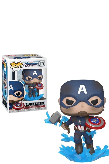 ΦΙΓΟΥΡΑ FUNKO POP MARVEL-AVENGERS CAPTAIN AMERICA WITH BRIKEN SHIELD 573