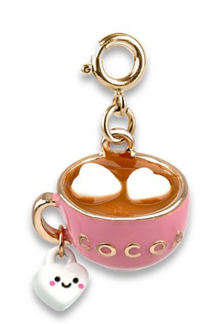 ΣΥΜΒΟΛΟ ΚΡΕΜΑΣΤΟ ΓΙΑ ΚΟΣΜΗΜΑΤΑ CHARM IT-GOLD HOT COCOA CHARM