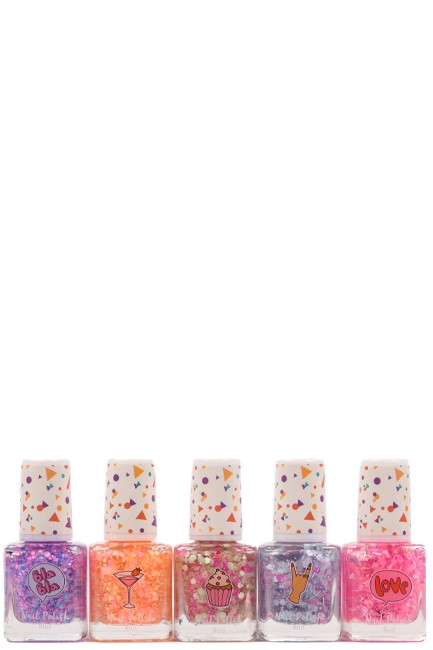 ΒΕΡΝΙΚΙ ΝΥΧΙΩΝ CREATE IT ΣΕΤ 5 ΤΕΜ.CONFETTI