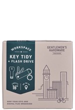 ΜΠΡΕΛΟΚ KEY TIDY USB 16 GB GENTLEMEN'S HARDWARE GEN503