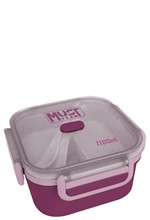 ΔΟΧΕΙΟ ΦΑΓΗΤΟΥ MUST (MICRO) ΜΕ ΠΙΡΟΥΝΙ ΚΑΙ ΚΟΥΤΑΛΙ 1100ML ΜΠΟΡΝΤΩ 000585730