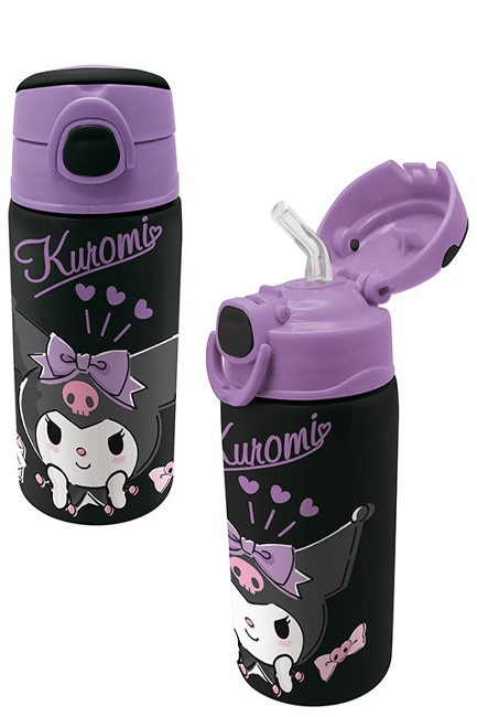 ΠΑΓΟΥΡΙ ΑΝΟΞΕΙΔΩΤΟ 500ML.SANRIO KUROMI SKETCH 252411