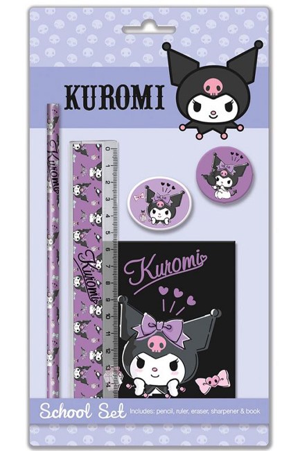 ΣΕΤ ΣΧΟΛΙΚΟ SANRIO KUROMI SKETCH 252141 12 ΤΕΜΑΧΙΩΝ