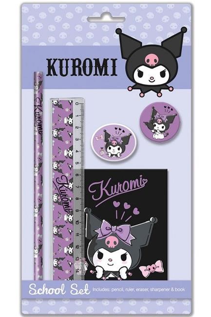 ΣΕΤ ΣΧΟΛΙΚΟ SANRIO KUROMI SKETCH 252141 5 ΤΕΜΑΧΙΩΝ