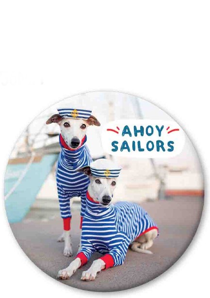 ΜΑΓΝΗΤΗΣ PICKMOTION MEDIUM AHOI SAILORS HUNDE