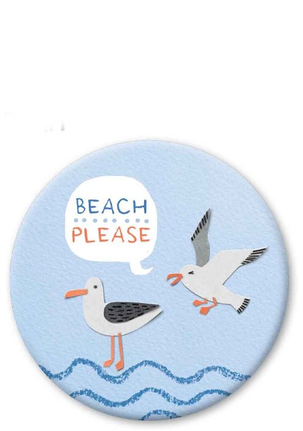 ΜΑΓΝΗΤΗΣ PICKMOTION MEDIUM BEACH PLEASE SEAGULL