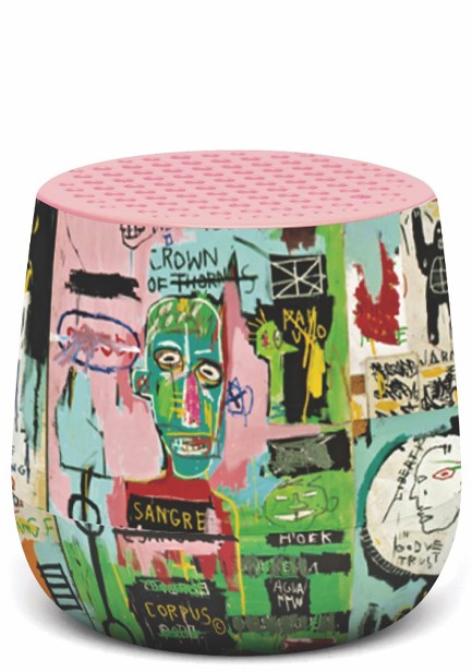 ΗΧΕΙΟ ΦΟΡΗΤΟ LEXON MINO+ BLUETOOTH JEAN-MICHEL BASQUIAT ROSA